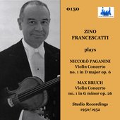 Paganini: Violin Concerto No. 1 in D Major, Op. 6, MS. 21 - Bruch: Violin Concerto No. 1 in G Minor, Op. 26 (Studio Recording)
