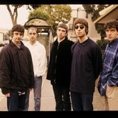 Oasis - January 1995, 'Definitely Maybe' tour, San Francisco.