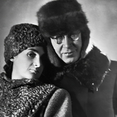 Prokofiev & his wife Mendelson Prokofieva