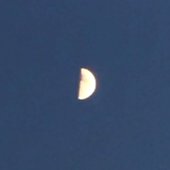 New Years Moon