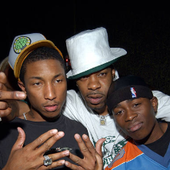 Pharrell Williams and Busta Rhymes