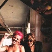 P!nk with Steven Tyler