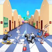 looney_tunes_walking_the_road_in_hollywood___by_trendylina1994-d95sjru.jpg