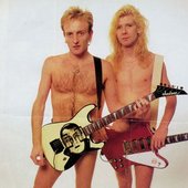 Phil Collen & Steve Clark naked