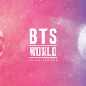 BTS World OST pink compact banner