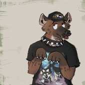 helian hyena art