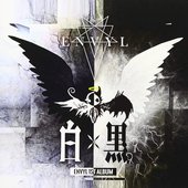 白 × 黒