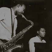 Hank Mobley and McCoy Tyner at Mobley’s A Slice Of The Top session, Englewood Cliffs NJ, March 18 1966 (photo by Francis Wolff)