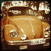 beetle in berlin, made with \"hipstamatic\"