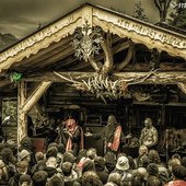 Shibalba performing at  Funkenflug Festival