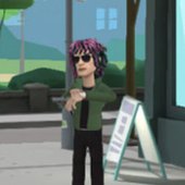 Lil Flexer Outside a Restaurant 