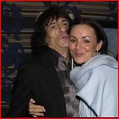 Ron Wood & Martine McCutcheon