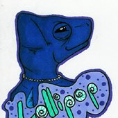 Lollipop badge design