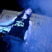 Andy of Twilight's Embrace, live at 'Beermageddon' 2012