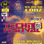 Cover, Mini disc Techno Festival '97