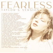 Fearless (Taylor's Version) back cover