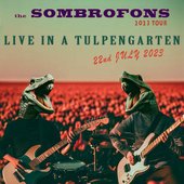 the Sombrofons Live in a Tulpengarten event poster