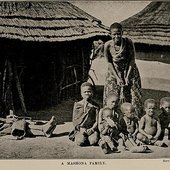 A Shona family, 1911.