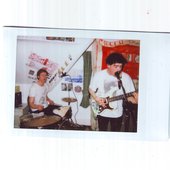 a winning pair @ Cheesus Crust Records HQ (photo credit to Euan Lynn)