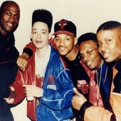 Michael Jordan, Christopher Reid, Will-Smith, DJ Jazzy Jeff & Christopher Martin