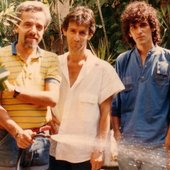 Paulo Coelho, Toninho Buda e Sylvio Passsos