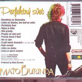 Mato - Perfektny svet - Back of album cover