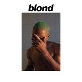 blonde white background