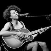 Corinne Bailey Rae B&W