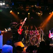 The Japanese instrumental prog band Bible Black.