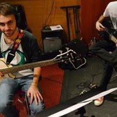 Francesco and \"half\" Enrico :)