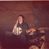 ian curtis on stage