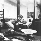 Ian Curtis Chilling In a Living room