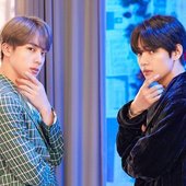 뷔 & 진  (V & Jin of BTS)