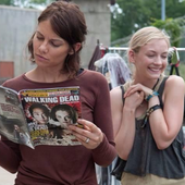 Emily Kinney & Lauren Cohan