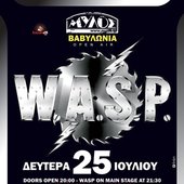 Opening act for W.A.S.P. (US) @ Mylos Babylonia [Thessaloniki, Greece] (25/07/2011)