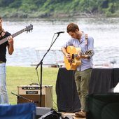 Playing at the Stephen Kellogg Family BBQ