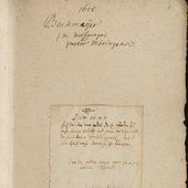 1648 Autograph of Der Herr sorget für mich in A-Dur