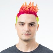 luccas neto cabelo colorido rebuliço curtidinha
