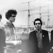 The Coachmen, 1979. Left to right: J.D. King, Bob Pullin, Dave Keay, Thurston Moore.