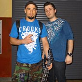 with Marc Rizzo (Soulfly, Cavalera Conspiracy, Ill Nino)