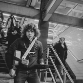 Jesse Welles Busking in NYC Subway