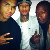 Chris Brown, Tyga, Kevin McCall