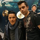 with Christoph Schneider (Rammstein)