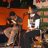 Simin at concert