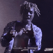 outlyning on X: wallpapers of my recent juice wrld art 💜   / X