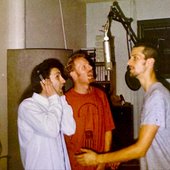 singing in the studio