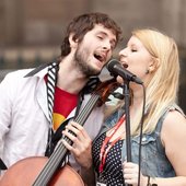 Busking on the Fringe!