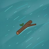 a strong current