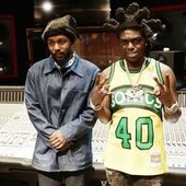 Kendrick Lamar & Kodak Black in the Studio