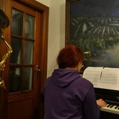 Olive Dinasty Rehearsal — Sax and piano